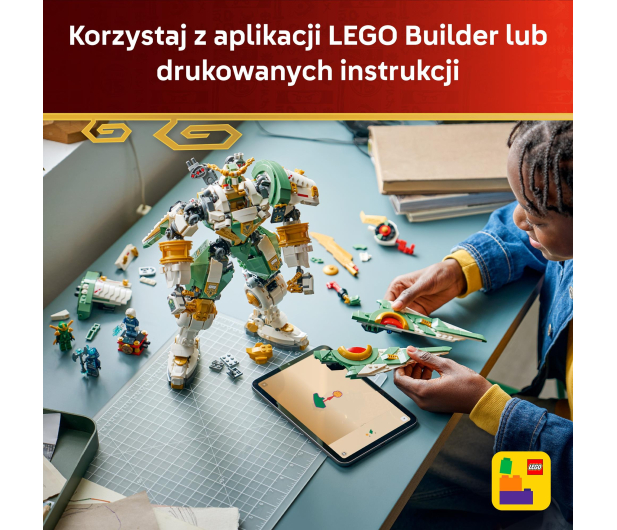 LEGO NINJAGO 71860 Tytanowy mech Lloyda — 15. rocznica - 1488455 - zdjęcie 9